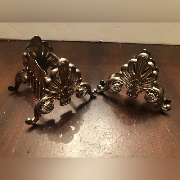 Vintage Silver Plated Napkin Holder And Knife Holder. - Picture 1 of 3